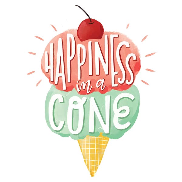 Pink Light Studio: Frozen Happiness III by Loni Harris