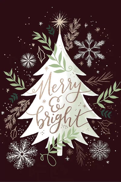 Pink Light Studio: Christmas Quiet Snowflakes II by Loni Harris