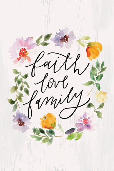 Pink Light Studio: Faith Love Family by Loni Harris