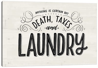Laundry Canvas Art Print - Loni Harris