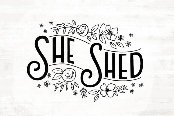 Pink Light Studio: She Shed by Loni Harris