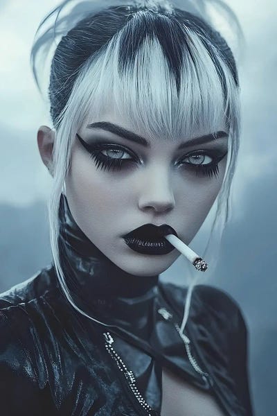 Susan by London Black canvas print