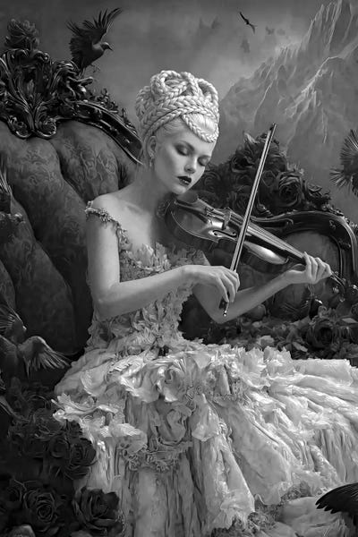 Pop Surrealism & Lowbrow: Le Jour Ou Tu Es Parti by London Black