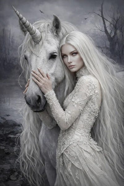Woman With Unicorn