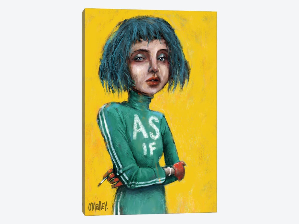 As If by Leith O'Malley 1-piece Canvas Art Print