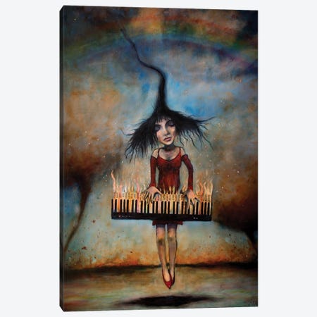 Transcendence Canvas Print #LOM27} by Leith O'Malley Canvas Artwork