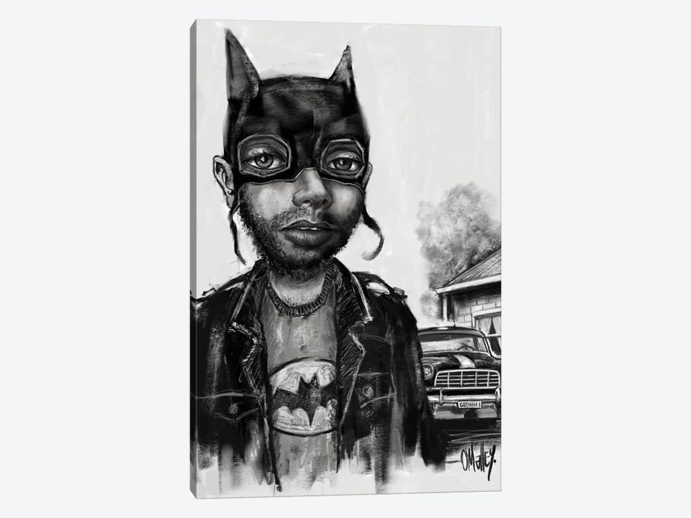 Bat Boy by Leith O'Malley 1-piece Art Print