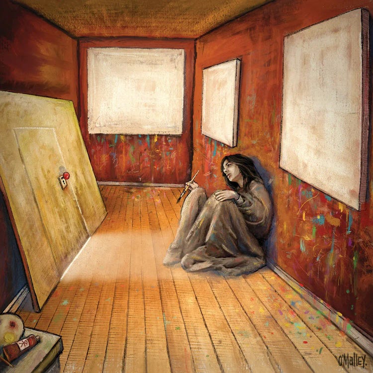 The Door by Leith O'Malley wall art