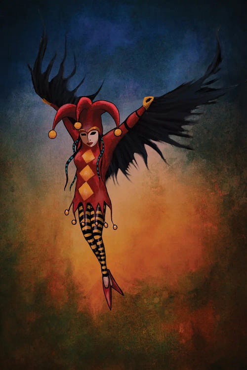 The Jester by Leith O'Malley wall art