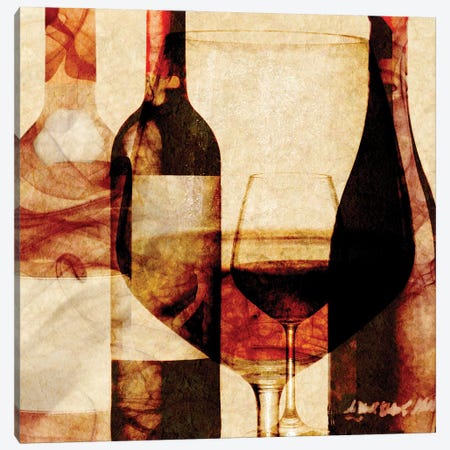 Smokey Wine II Canvas Print #LON134} by Alonzo Saunders Canvas Art Print