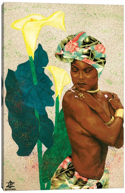 Woman Strong II Canvas Art Print - Alonzo Saunders
