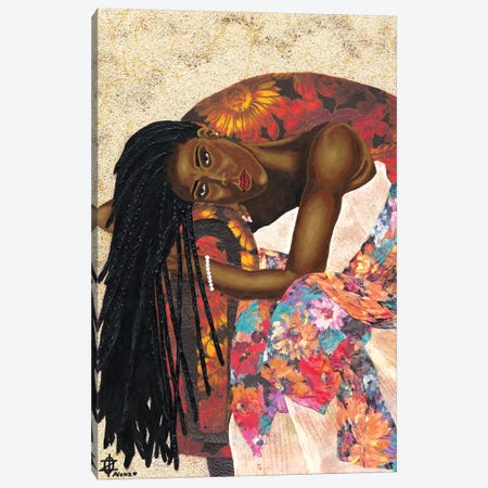 Woman Strong III Canvas Print #LON139} by Alonzo Saunders Canvas Art