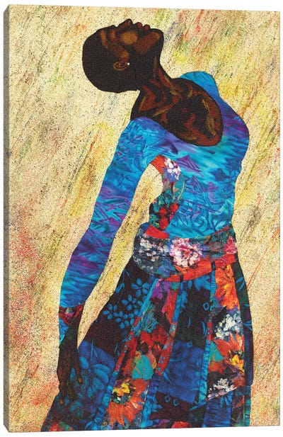 Woman Strong IV Canvas Art Print - African Heritage Art