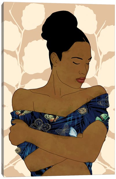 Ethnic Beauty II Canvas Art Print - Alonzo Saunders
