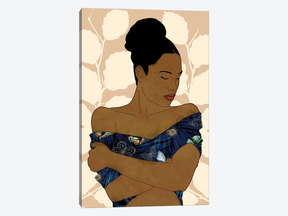 Ethnic Beauty II by Alonzo Saunders 1-piece Canvas Artwork