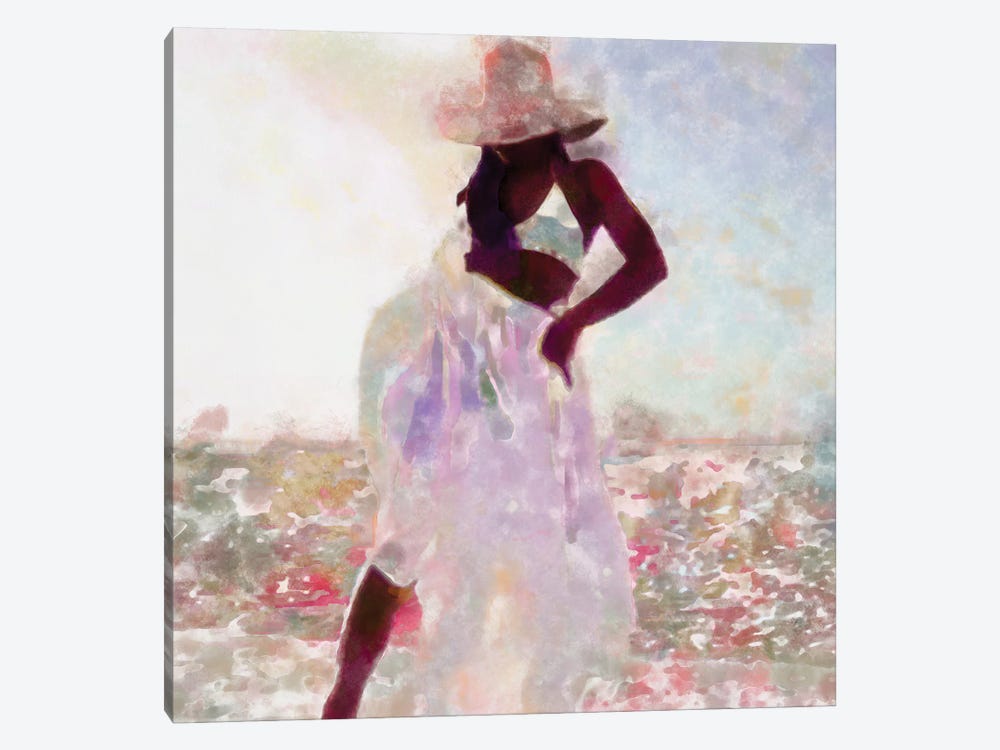 Her Colorful Dance I 1-piece Canvas Print