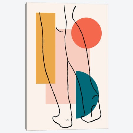 Legs I Canvas Print #LON168} by Alonzo Saunders Art Print