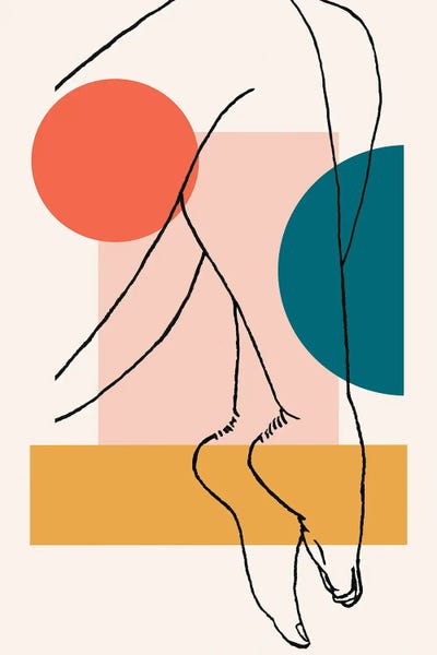 Legs II by Alonzo Saunders framed wall art