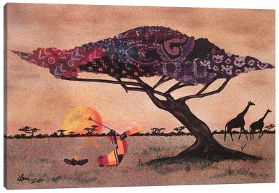 Plains of Africa Canvas Art Print - Alonzo Saunders