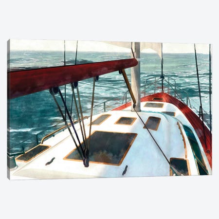 Sailing the Seas I Canvas Print #LON183} by Alonzo Saunders Canvas Art Print