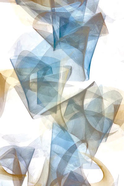 Soft Conjunction II by Alonzo Saunders metal wall art