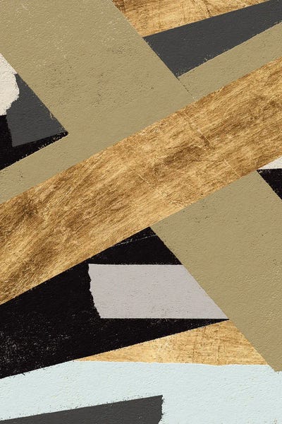 Taped Up II by Alonzo Saunders multi panel art