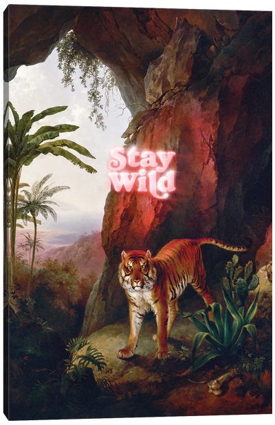 Stay Wild Canvas Art Print - Jonas Loose