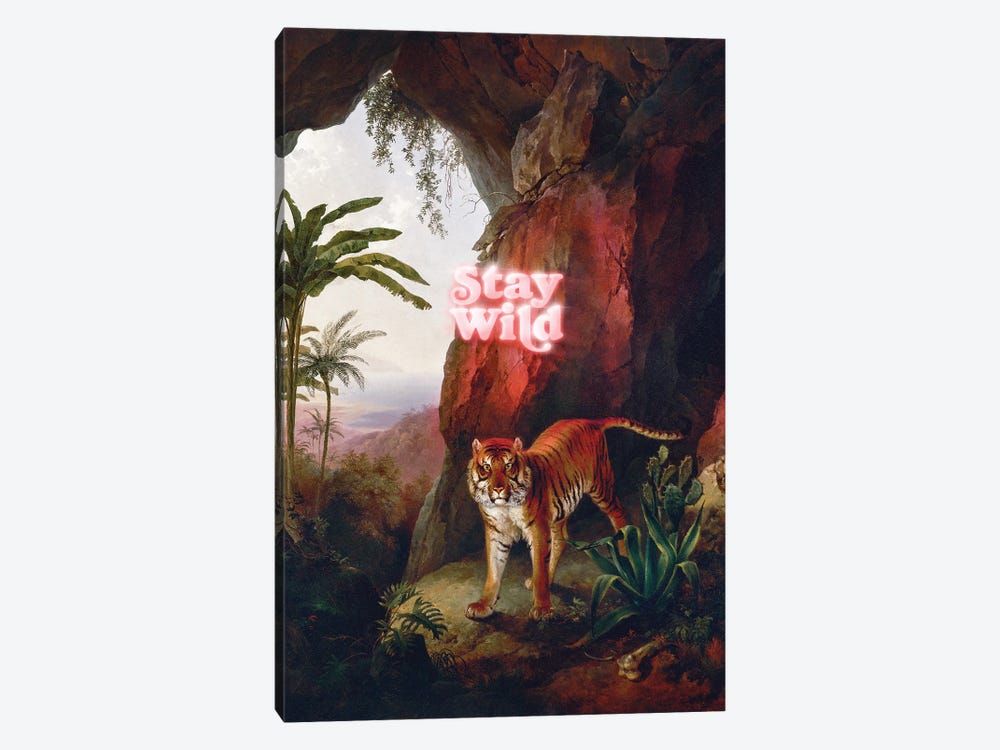 Stay Wild by Jonas Loose 1-piece Canvas Artwork