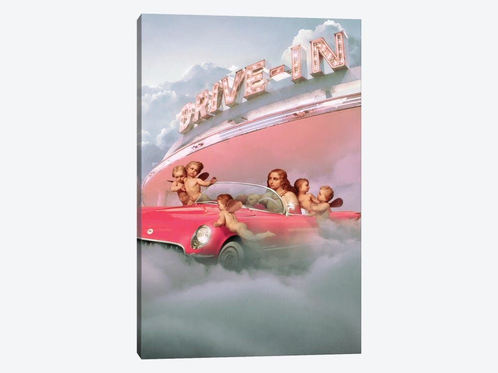 Holy Drive-In by Jonas Loose 1-piece Canvas Artwork