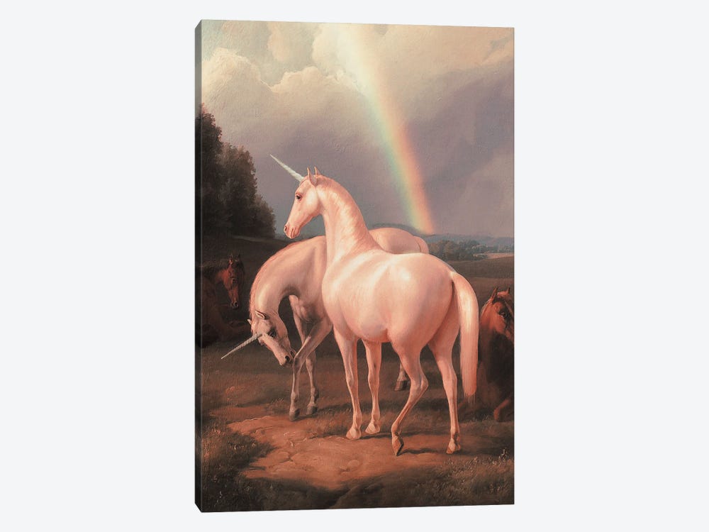 Unicorns by Jonas Loose 1-piece Art Print