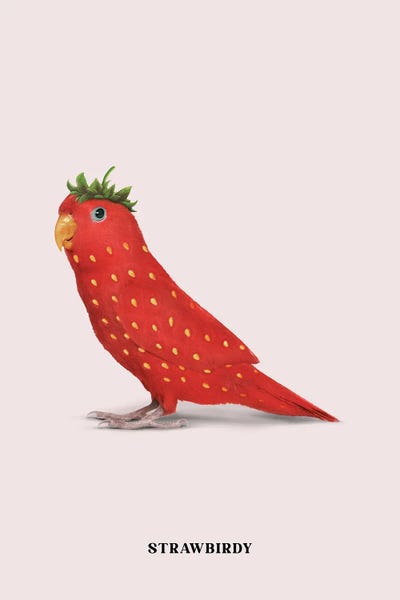 Strawberries: Strawbirdy by Jonas Loose