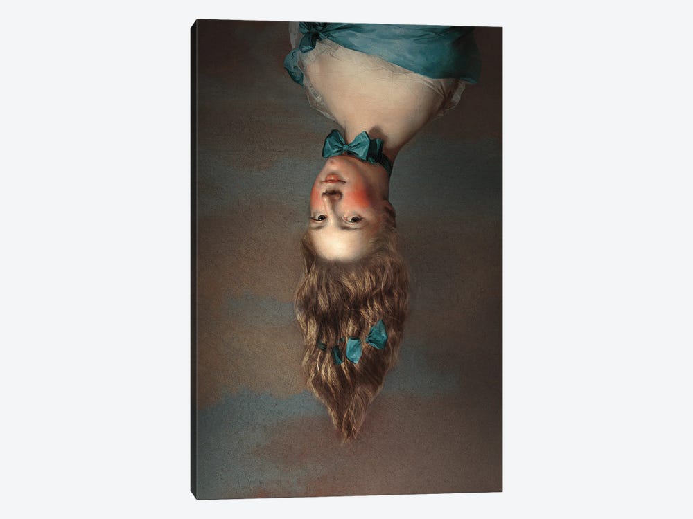 Upside Down Girl by Jonas Loose 1-piece Canvas Artwork