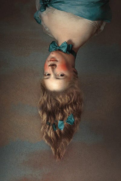 Historical Fashion: Upside Down Girl by Jonas Loose
