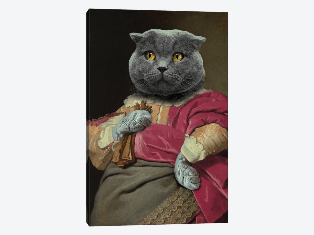 Lord Kittens by Jonas Loose 1-piece Canvas Art Print