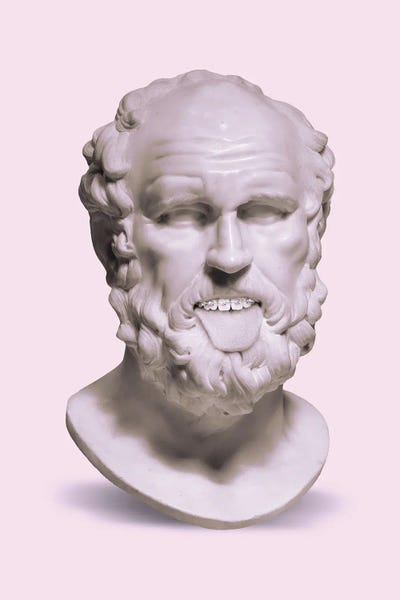 Sculptures & Statues: Braces Bust by Jonas Loose