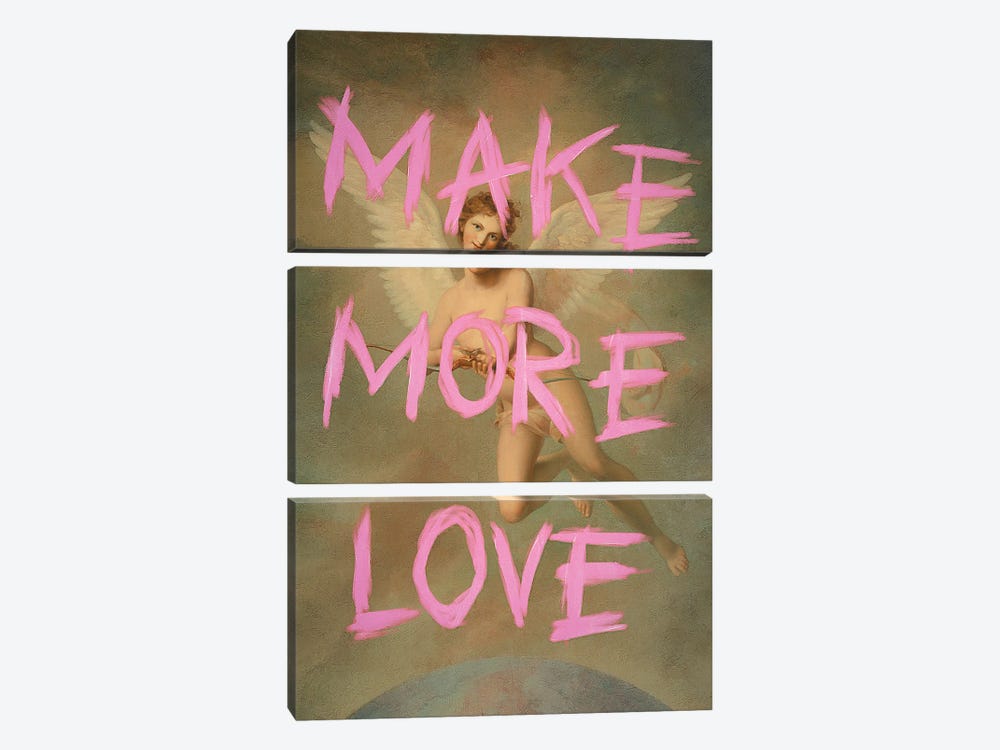 Make More Love by Jonas Loose 3-piece Art Print
