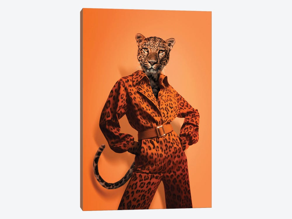Fashion Leopard by Jonas Loose 1-piece Canvas Artwork