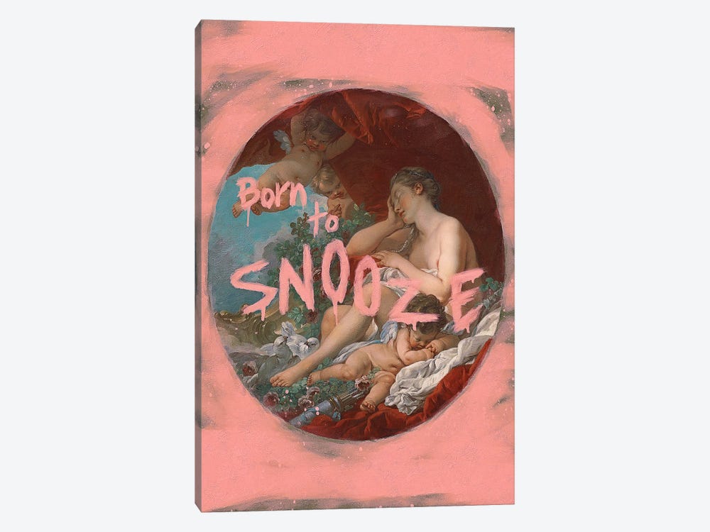 Born To Snooze by Jonas Loose 1-piece Canvas Art