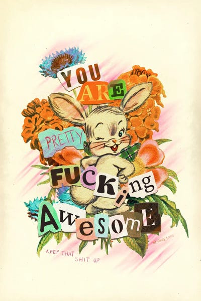 You Are Awesome by Jonas Loose multi panel art