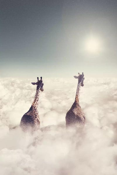 Kids Inspirational Art: Giant Giraffes by Jonas Loose