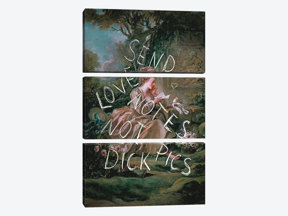 Love Notes by Jonas Loose 3-piece Canvas Print
