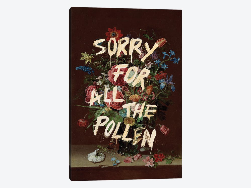 Sorry For All The Pollen by Jonas Loose 1-piece Canvas Art Print