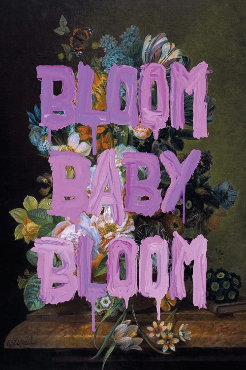 Bloom Baby Bloom by Jonas Loose wall art