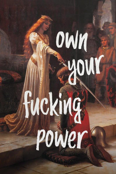Jonas Loose - Canvas Prints: Own Your Power by Jonas Loose