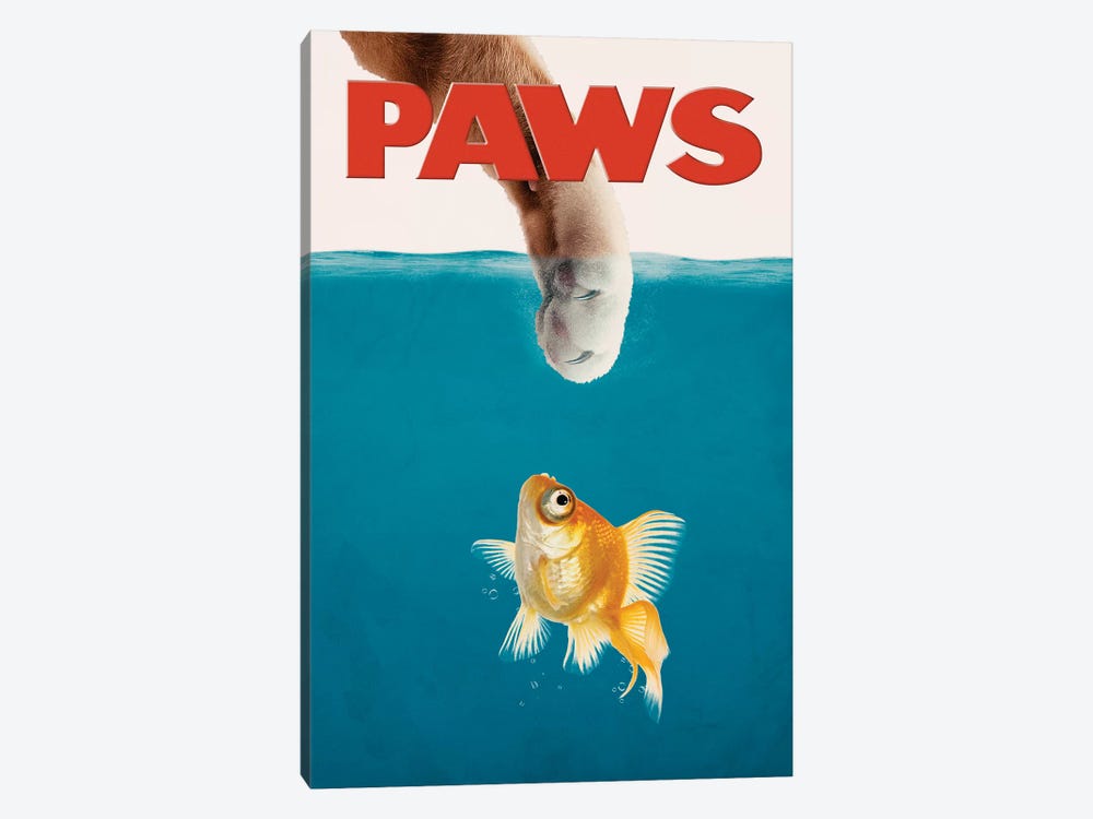 Paws by Jonas Loose 1-piece Canvas Wall Art