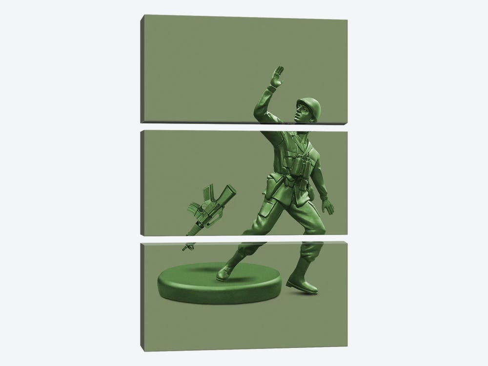 Toy Soldier by Jonas Loose 3-piece Canvas Print