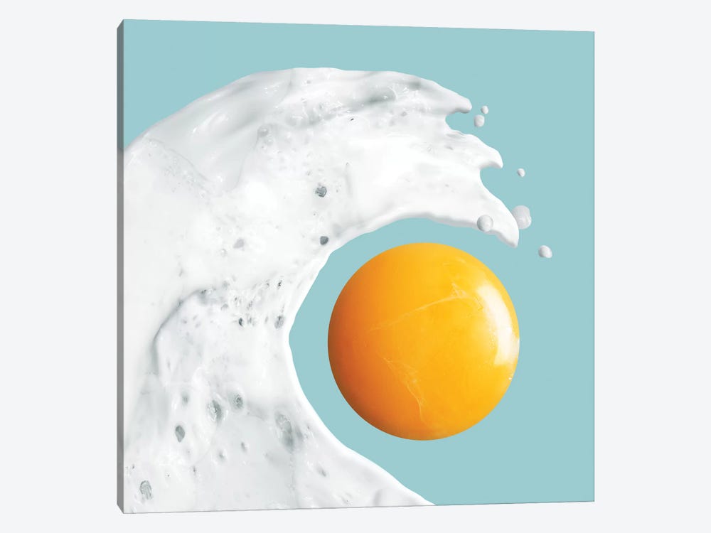 Egg Wave by Jonas Loose 1-piece Canvas Print