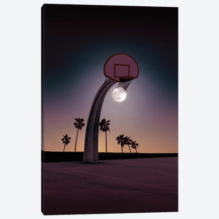 Basketmoon Canvas Print #LOO55} by Jonas Loose Art Print