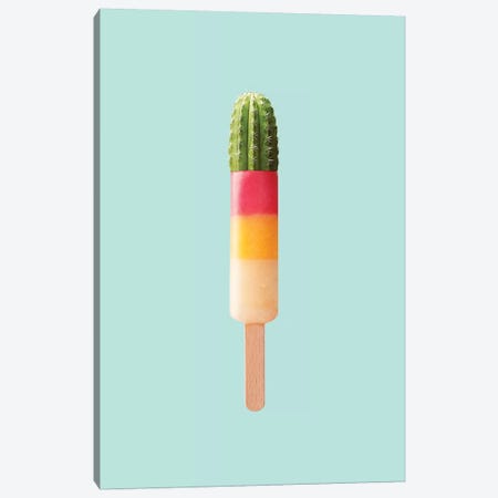 Cactus Popsicle Canvas Print #LOO5} by Jonas Loose Canvas Artwork