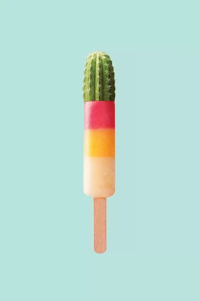 Pop Art Kitchen: Cactus Popsicle by Jonas Loose
